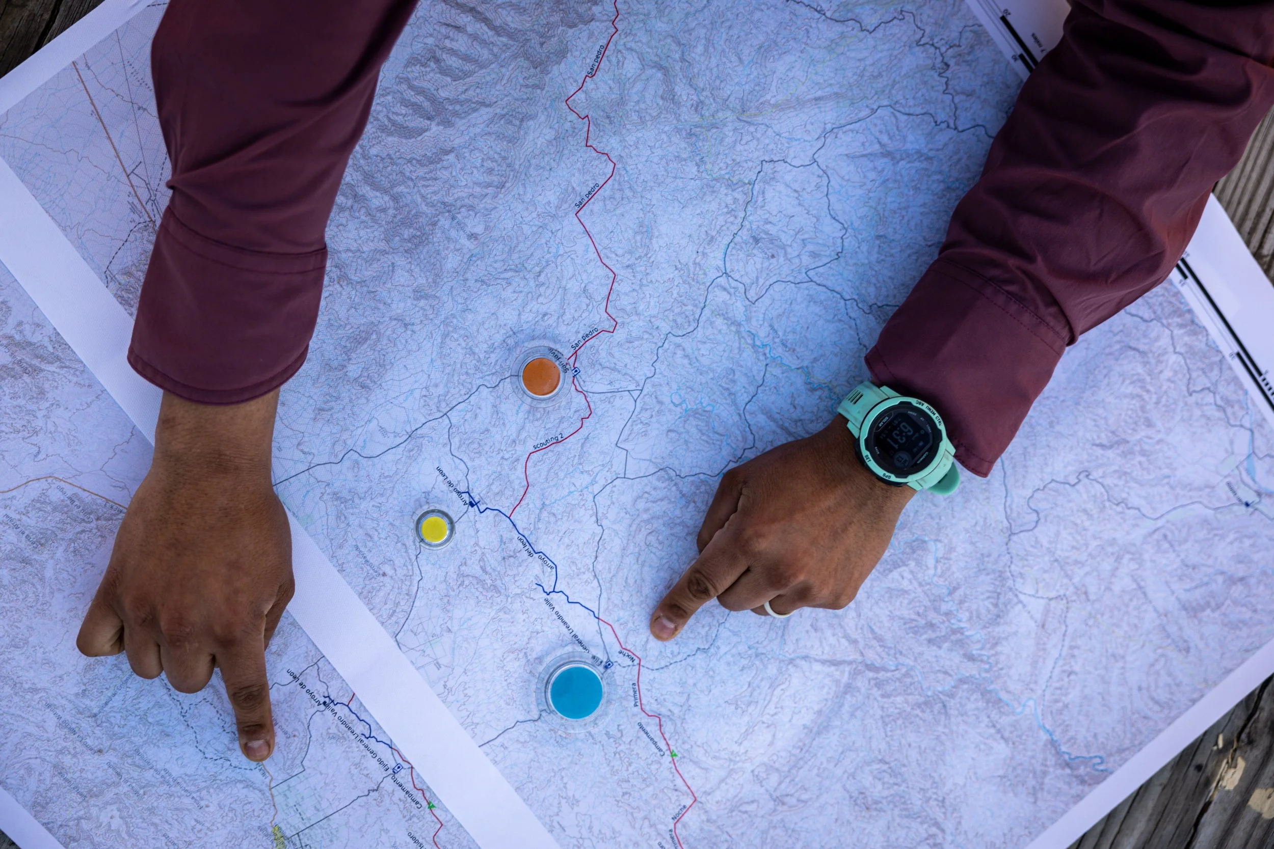 Zelzin and a map of Baja