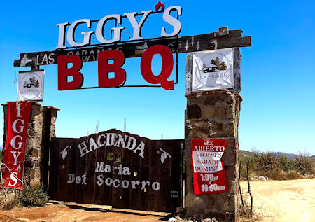 Iggy's BBQ Guadalupe Valley