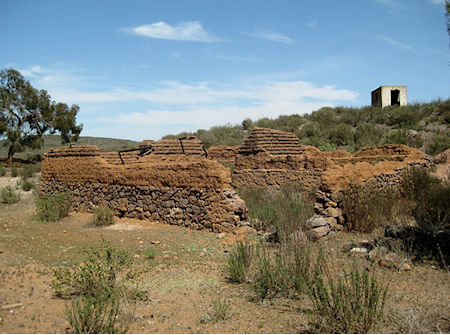 Ruins Near Albertino Barite Mine Baja