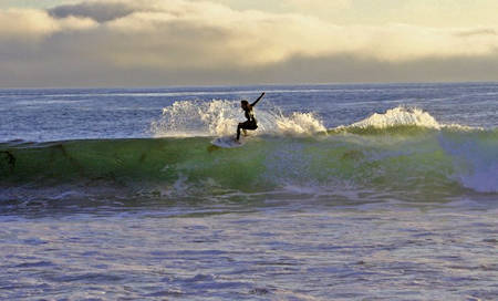 Surfing San Miguel Baja