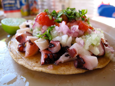 Ceviche in Baja